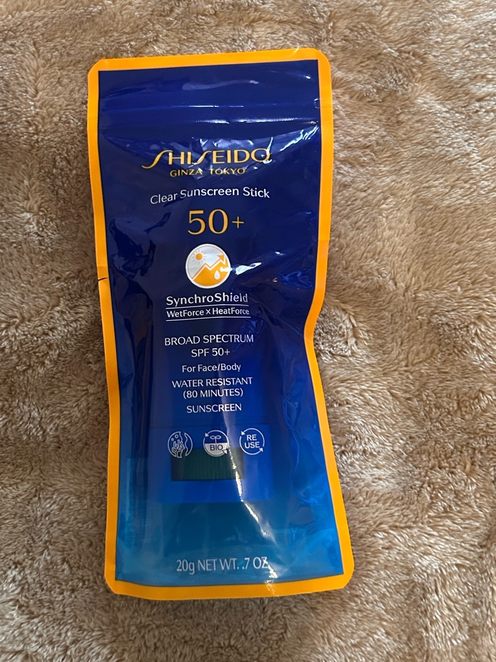Shiseido Clear Sunscreen Stick SPF 50